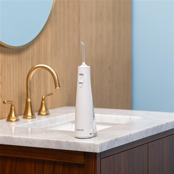 White Cordless Pulse 3100 Water Flosser – White (WF-20CD010) - Image 8