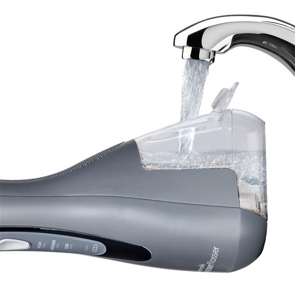 Gray Cordless Advanced 2.0 Water Flosser – Gray (WP-587) - Image 9