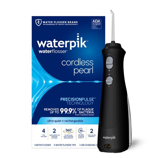 Black Cordless Pearl Water Flosser – Black (WF-13CD012) - Image 2
