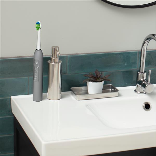 Gray Sensonic™ Electric Toothbrush – Gray (STW-03W027) - Image 6