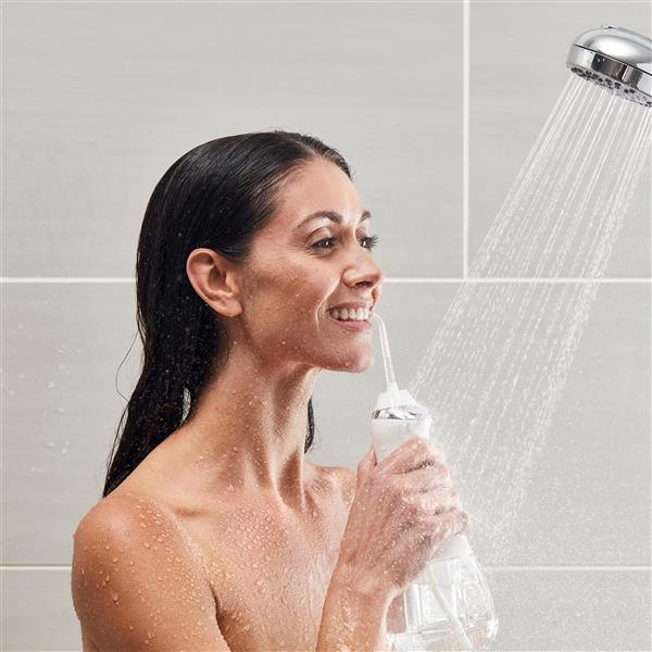 White Cordless Advanced 2.0 Water Flosser – White (WP-580) - Image 5