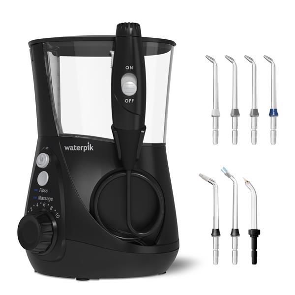 Black Aquarius™ Water Flosser – Black (WP-662) - Image 7