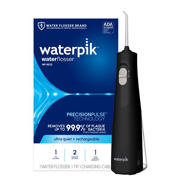Black Cordless 1100 Water Flosser – Black (WF-30CD012) - Image 2