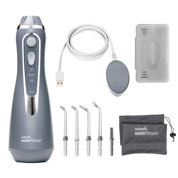 Gray Cordless Advanced 2.0 Water Flosser – Gray (WP-587) - Image 8
