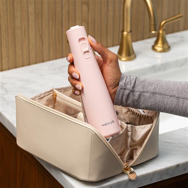 Pink Cordless Pulse 3100 Water Flosser – Blush Pink (WF-20CD014) - Image 5