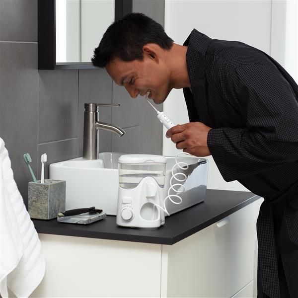 Ultra Plus and Cordless Enhance 3000 Water Flosser Combo – White (WF-150-WF-21) - Image 2