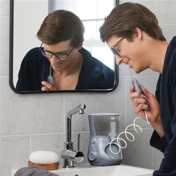 Modern Gray Aquarius™ Water Flosser – Gray (WP-667) - Image 4