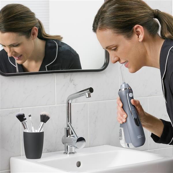 Gray Cordless Advanced 2.0 Water Flosser – Gray (WP-587) - Image 4