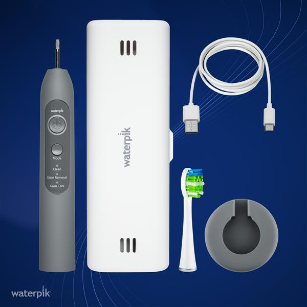 Gray Sensonic™ Electric Toothbrush – Gray (STW-03W027) - Image 7